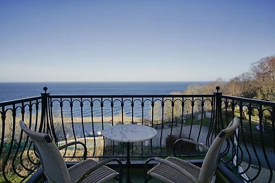 Haus am Meer FeWo05: Balkon,Meerblick, ruhige...