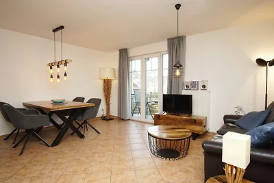 Haus am Kurpark FeWo12: 2Balkone,strandnah