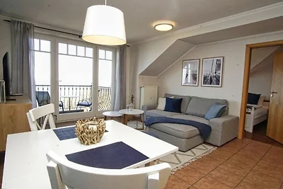 Haus am Meer FeWo11: Balkon,Meerblick, ruhige...