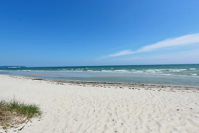 Haus Concordia FeWo13: Balkon, Boddenblick