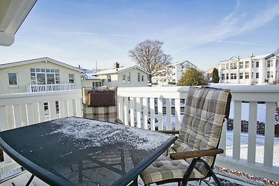 Meeresblick FeWo58: Balkon, Sauna, Schwimmbad