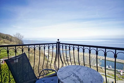 Haus am Meer FeWo09: Balkon,Meerblick, ruhige...