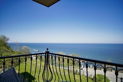 Haus am Meer FeWo06: Balkon,Meerblick, ruhige...