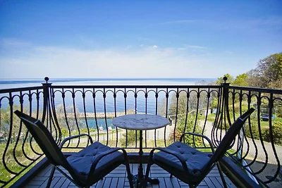 Haus am Meer FeWo05: Balkon,Meerblick, ruhige...