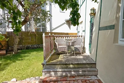 Villa Gustavia FeWo01 - Auguste: Terrasse, hi...