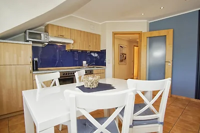 Haus am Meer FeWo12: Balkon,Meerblick, ruhige...