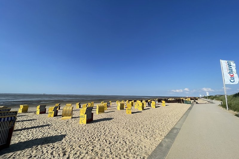 Strand von Cuxhaven in Döse