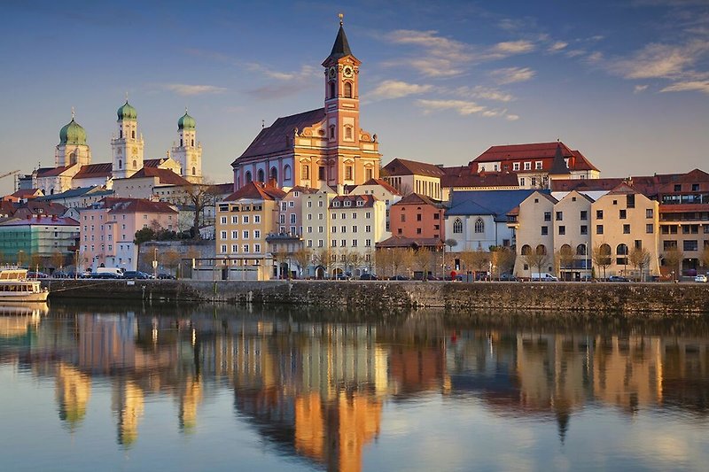 Die drei Flüsse Stadt - Passau