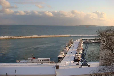 meerWert Penthouse in der ersten Reihe am Meer über dem Segelhafen