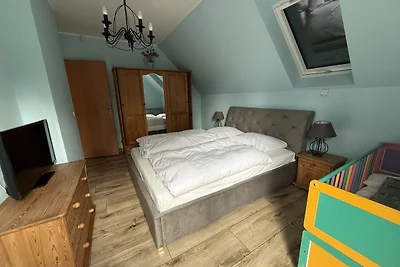 Ferienhaus am Meer mit Garage