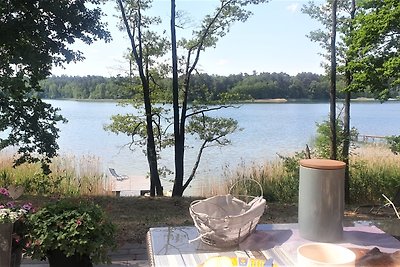 JW MAZURY Ferienhaus Czapla mitSteg