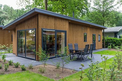 Wood Lodge Eco 6 personen met Hottub en Sauna