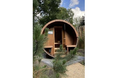 Tiny Lodge Eco 4 personen met Hottub én Sauna