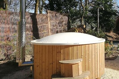 Wood Lodge Eco 4 personen met Hottub