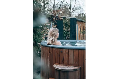 Bos Lodge 75 6 personen met Hottub