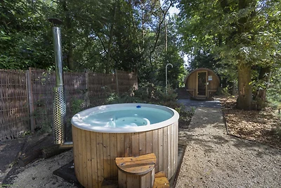 Bos Bungalow 6 personen met Hottub óf Jacuzzi...