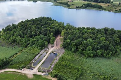 Wyspa Ciernie dom letniskowy na Mazurach z sauną i jacuzzi