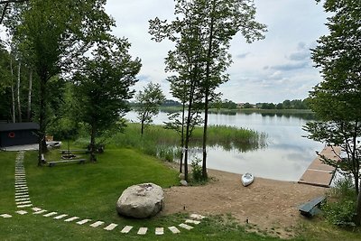 Wyspa Ciernie dom letniskowy na Mazurach z sauną i jacuzzi