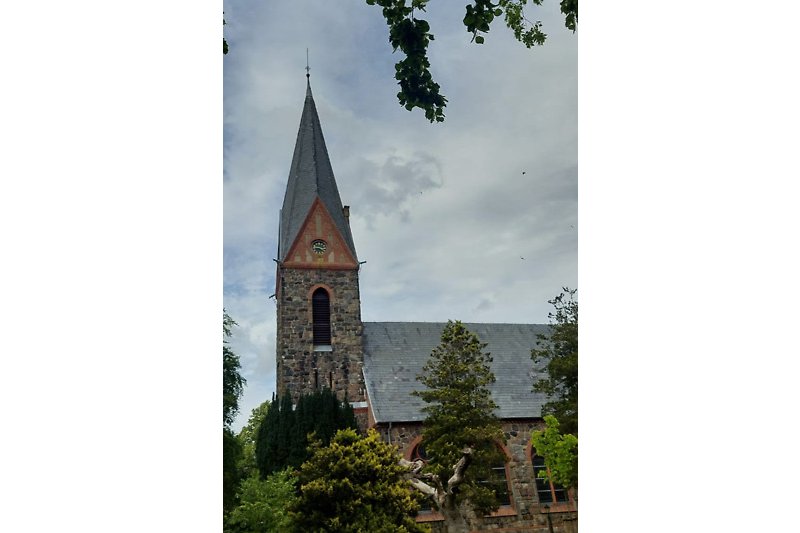 Dorfkirche in Hansühn wurde 1897 wieder aufgebaut