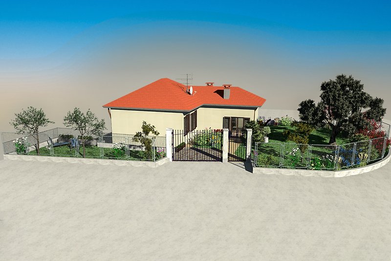 Vista villa 3D