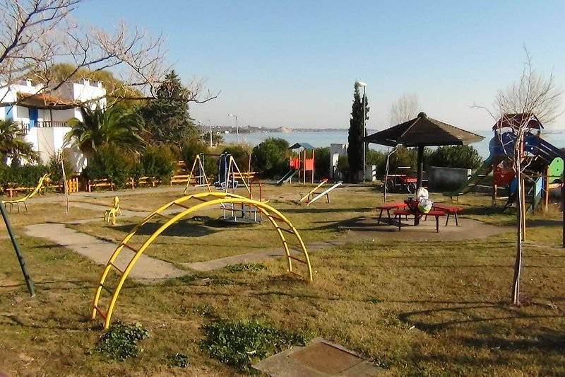 A beautiful playground for small children.