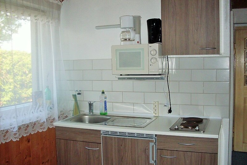 Miniküche im Wohnbereich