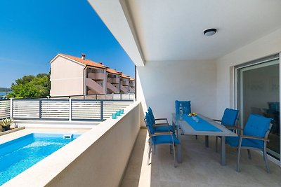 Pool-Apartment Sax mit Meerblick (privater...