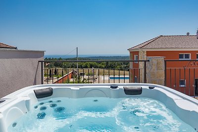 Enchanting Villa West with Pool and Jacuzzi