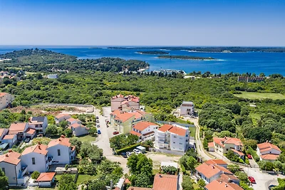 Familienapartment Stinjan mit Meerblick