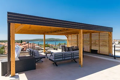 Penthouse Sax mit Meerblick