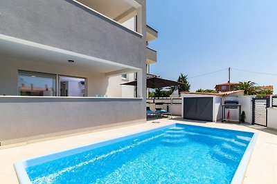 Pool-Apartment Sax mit Meerblick (privater...