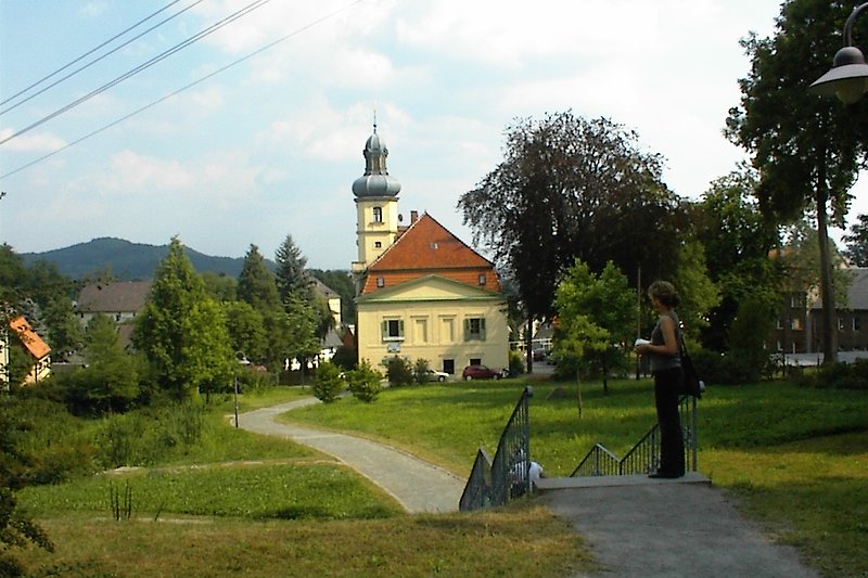 Schlosspark unweit vom Ferienhaus