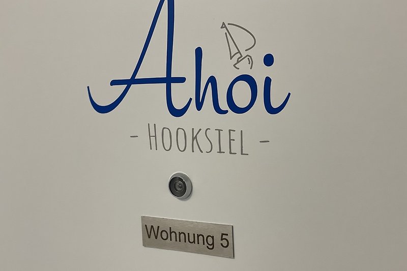 5 Sterne Ferien im Penthouse "Ahoi" in Hooksiel an der Nordsee