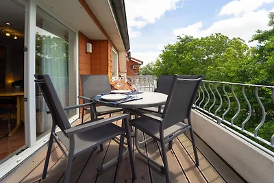 Kutternest Dorum-Neufeld: Sauna, Balkon