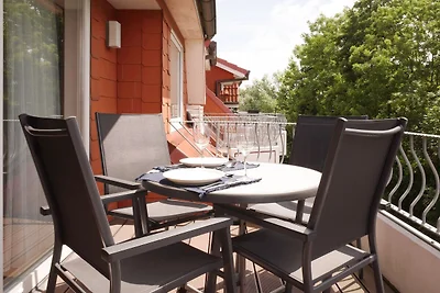 Kutternest Dorum-Neufeld: Sauna, Balkon