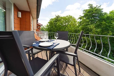 Kutternest Dorum-Neufeld: Sauna, Balkon