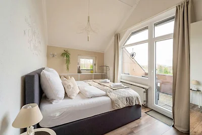 Penthouse Ammerblick - Sauna, Panorama & zent...