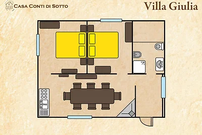 Villa Giulia a Casa Conti di Sotto
