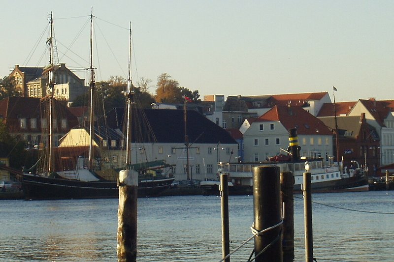 der Flensburger Hafen