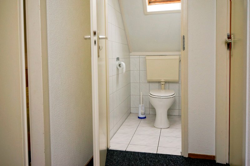 Separate WC in beiden Etagen