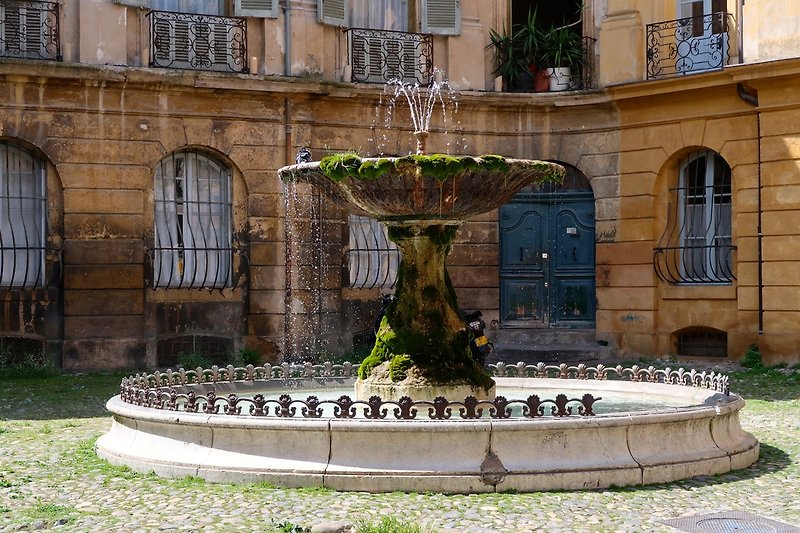 Fontaine d'Albertas in Aix-en-Provence