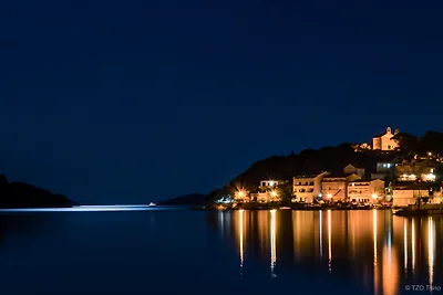 Apartments Tisno - Ein-Zimmer-Wohnung (links)