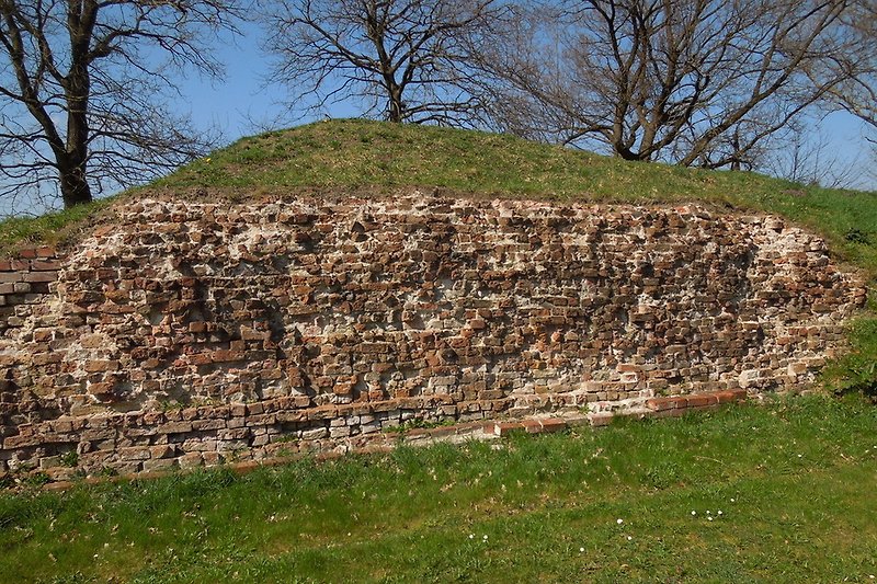 Waltemarsmauer des UNESCO Welt Kulturerbes Danewerk.