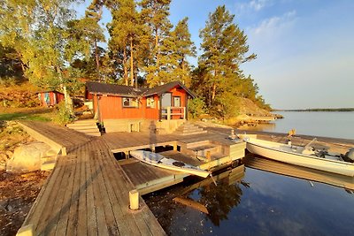 Sea cabin with sauna