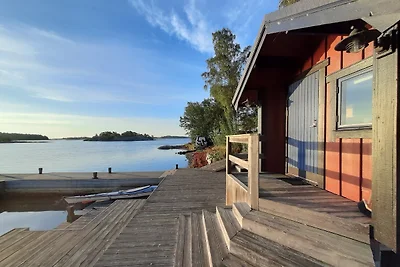 Sea cabin with sauna
