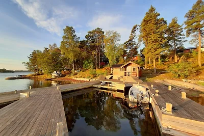 Sea cabin with sauna