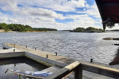 Sea cabin with sauna