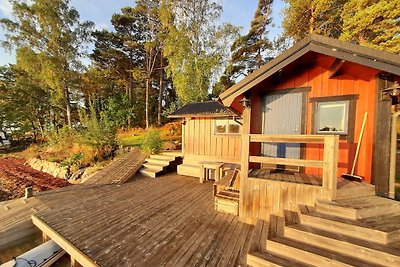 Sea cabin with sauna