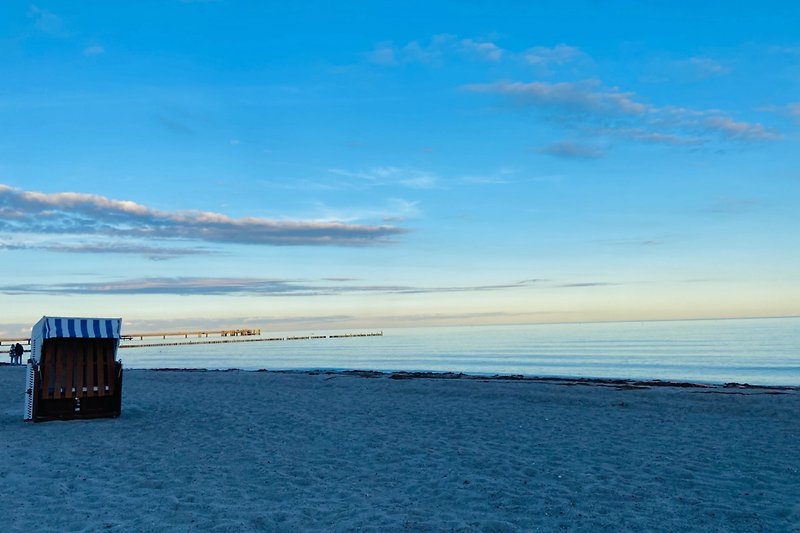 Feinsandiger Strand an der Ostsee, nur 150 Meter von VillARTwinzig