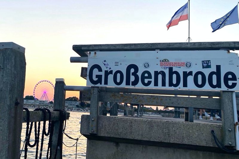 Seebrücke Großenbrode - perfekt für einen Urlaub am Wasser.